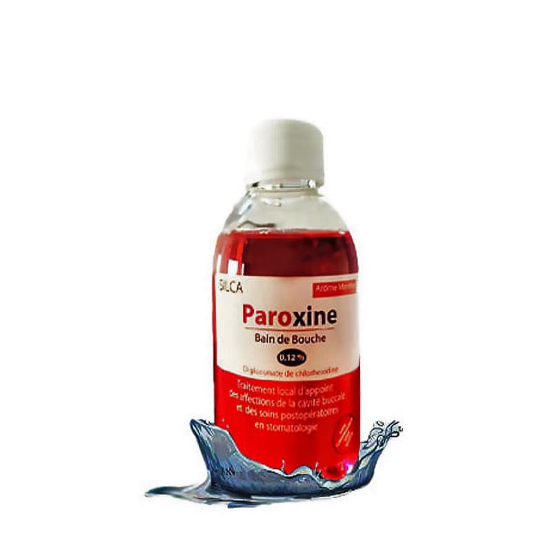 Silca PAROXINE BAIN DE BOUCHE 0,12% ARoME MENTHE 200ML