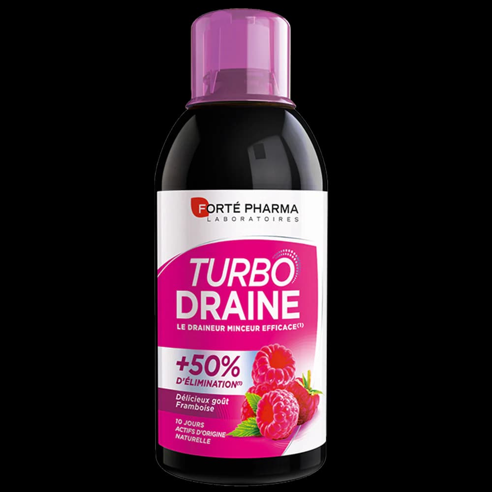 Forté Pharma Turbo Draine Framboise 500ML
