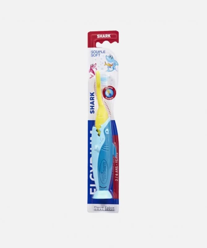 Elgydium Brosse a Dents Kids Shark Souple 2/6