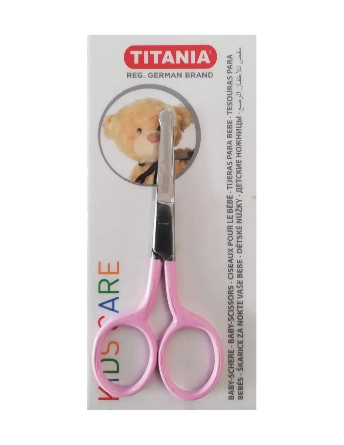Titania Ciseaux Bebe Poignee Plastique 1050/4