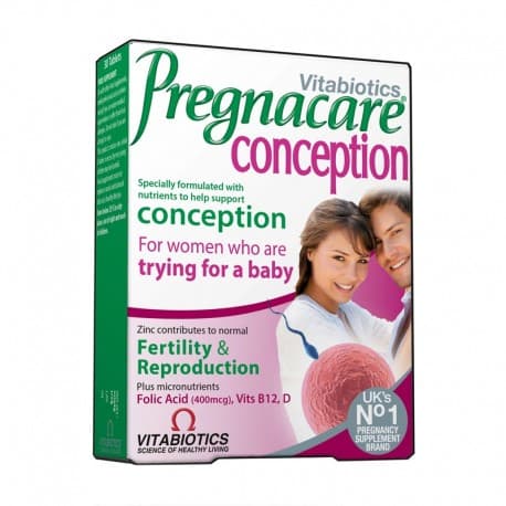 Vitabiotics Pregnacare Conception 30 Comprimés 2+1