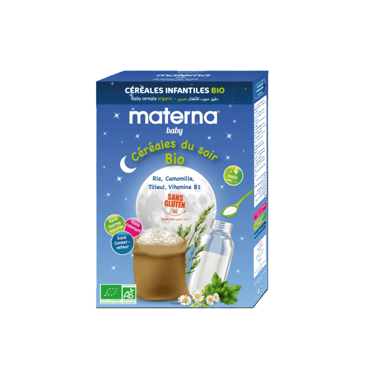 Materna Farine Cereale Bio du Soir 4MOIS