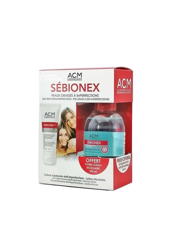 ACM Coffret Sebionex Trio+lotion Micellaire Gratuit