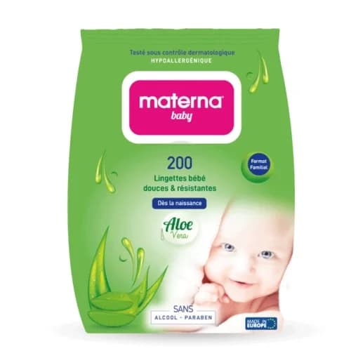 Materna Lingettes Bebe BT 200