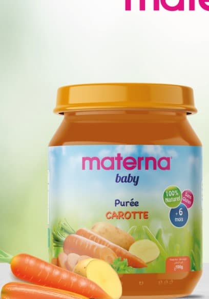 Materna Compote Carotte 130GR