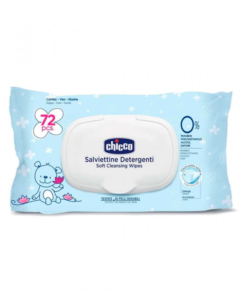Chicco Lingette Bebe 72 Pcs