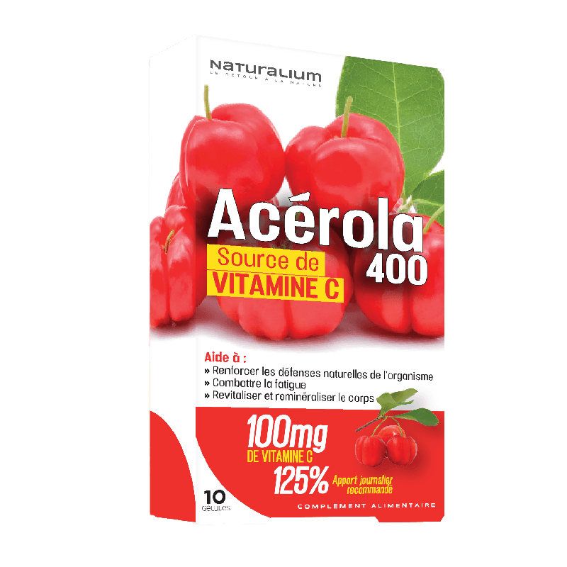Naturalium Acerola 400 BT de 10 Gellules