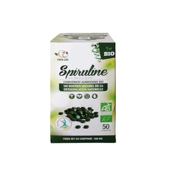 Eden Life Spiruline BT 50 Gelules