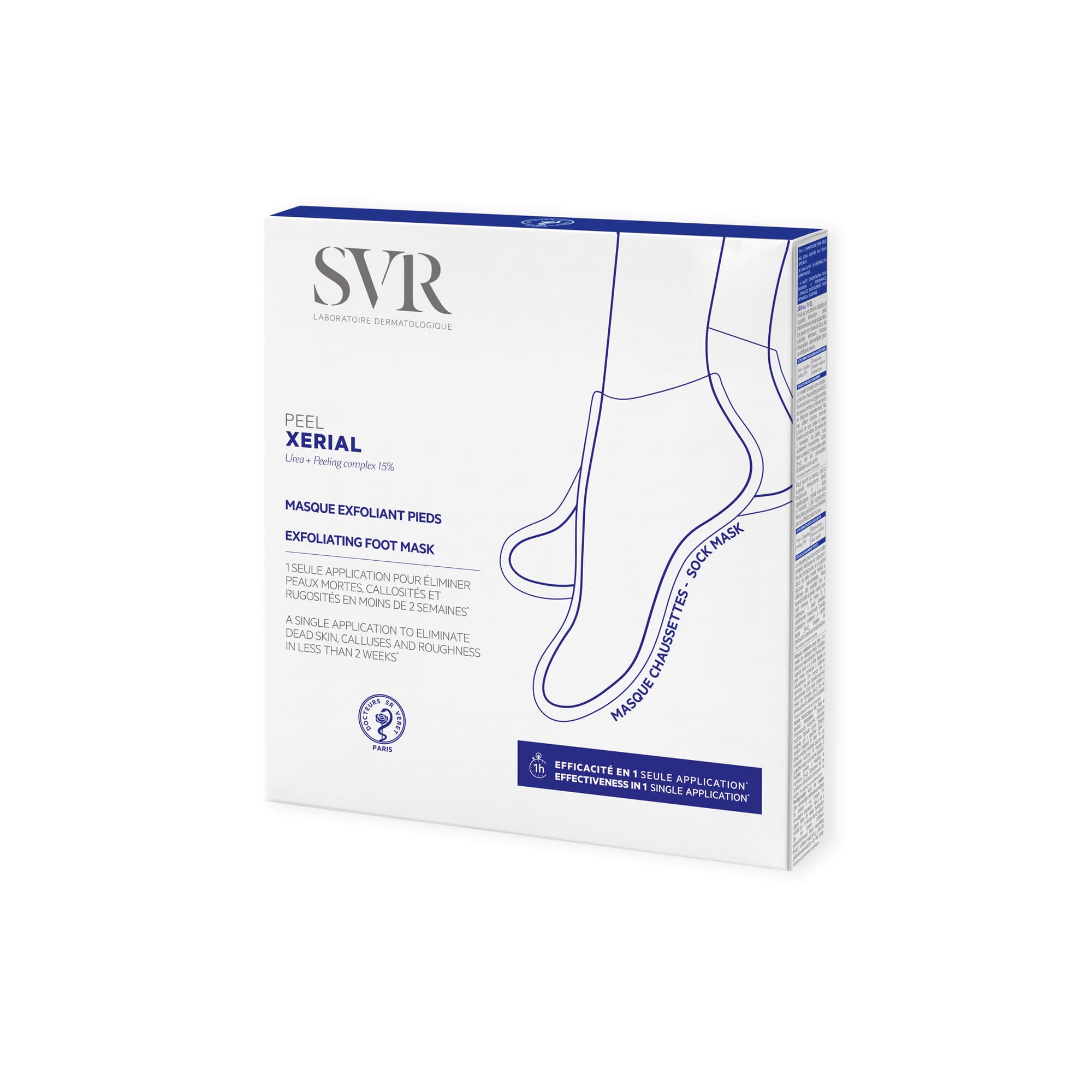 SVR XERIAL PEEL Masque Exfoliant Pied