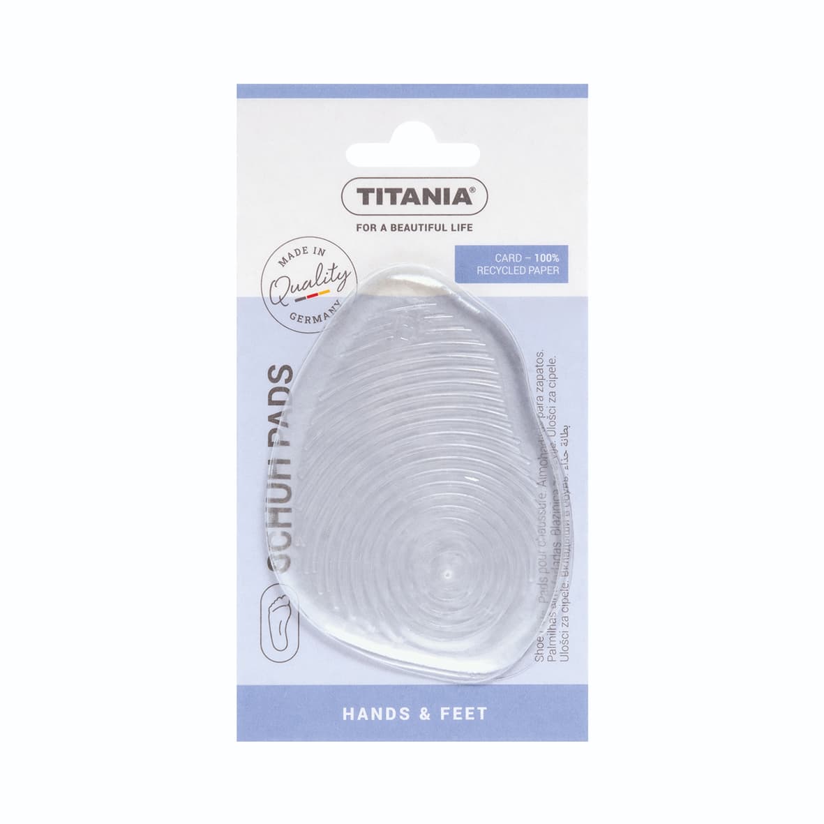 Titania Coussinets pour Chaussures X2 5230