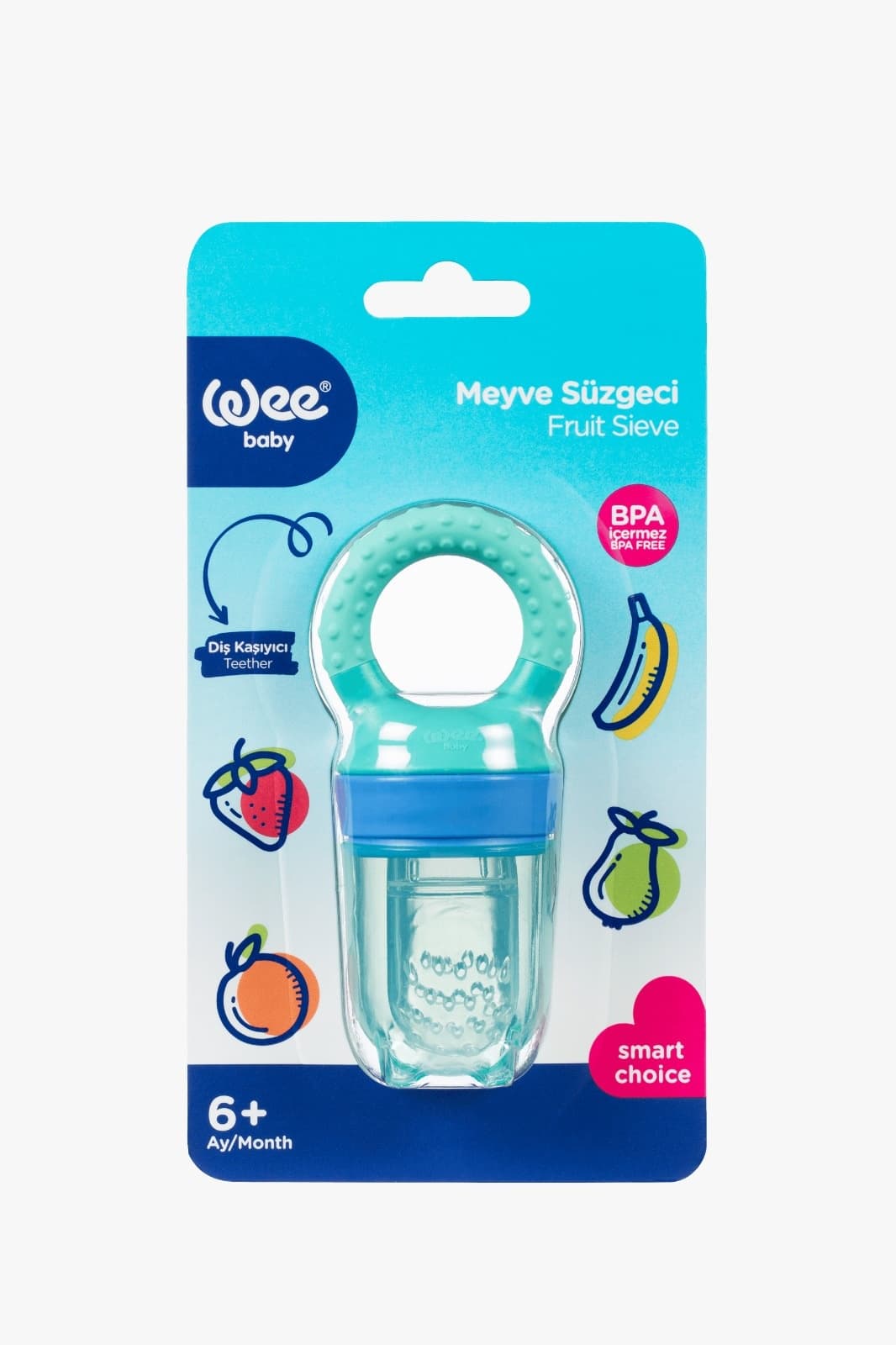 Wee Baby Grignoteur Sucette a Fruits en Silicone Ref 207