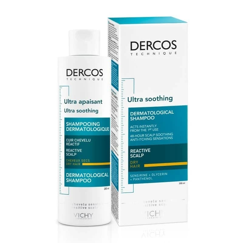 Vichy Dercos Shampoing Ultra Apaisant Secs 200ML