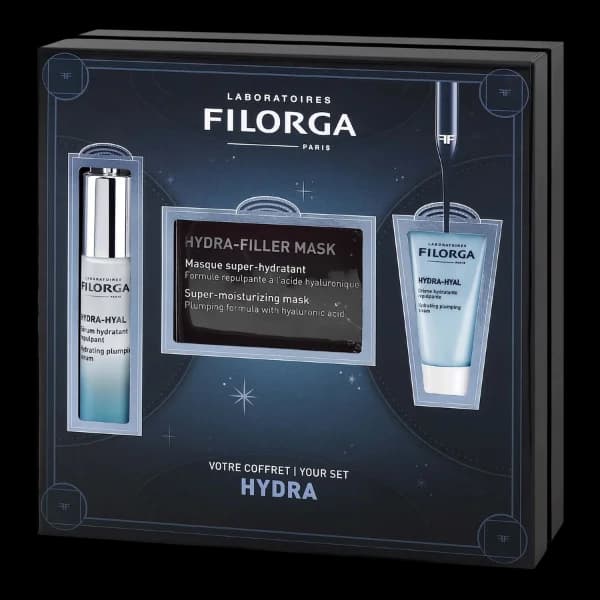 Filorga Coffret Xmas Hydra Hyall Serum+crem et Masque Offerts