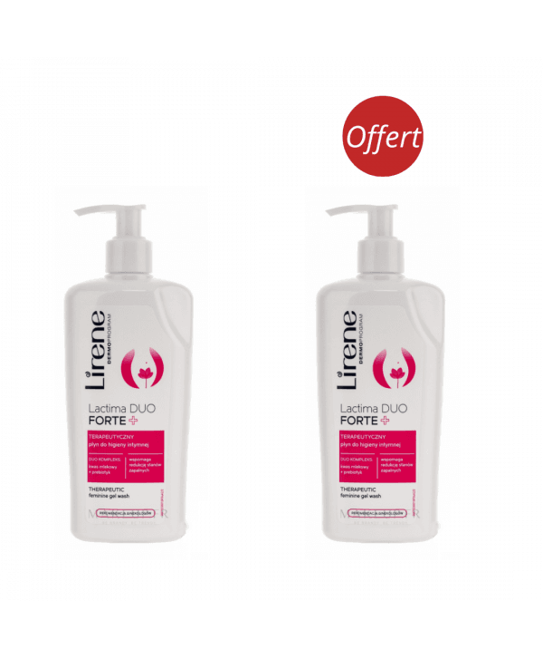 Lirene Lactima Gel Intime Duo 1+1 300ML