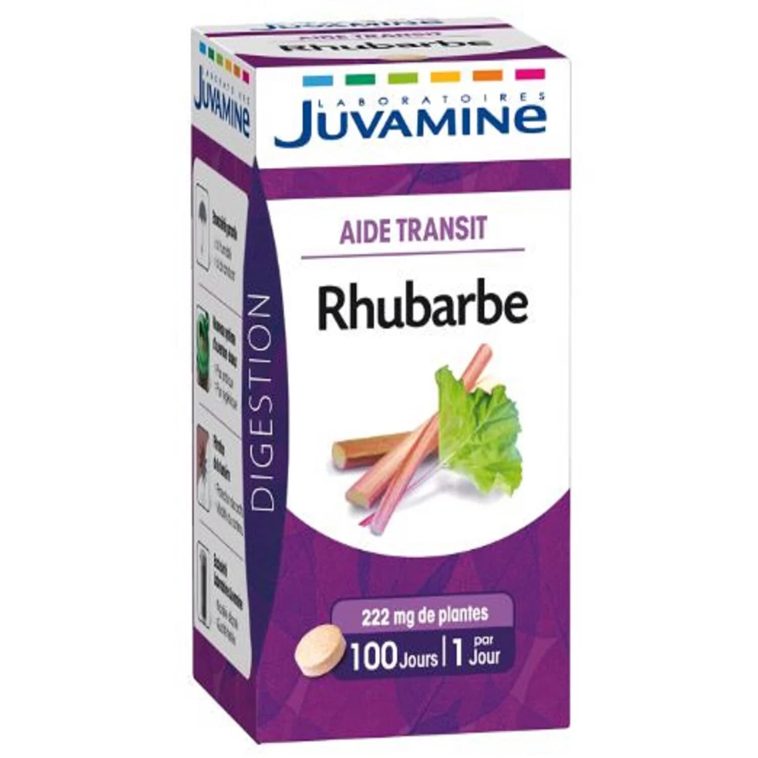 Juvamine Rhubarbe 100 Comprimes