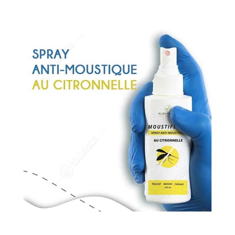 Almaflore Moustiflore Spray Anti-moustiques 100 ML