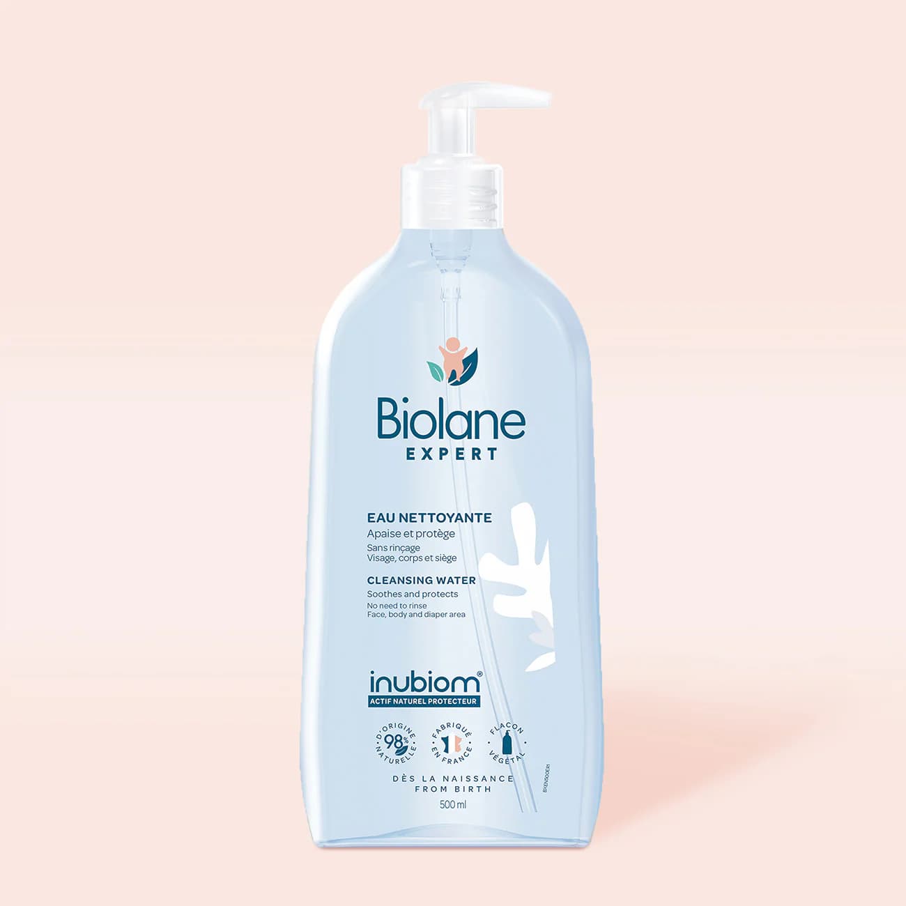 Biolane Eau Nettoyante sans Rincage 500ML