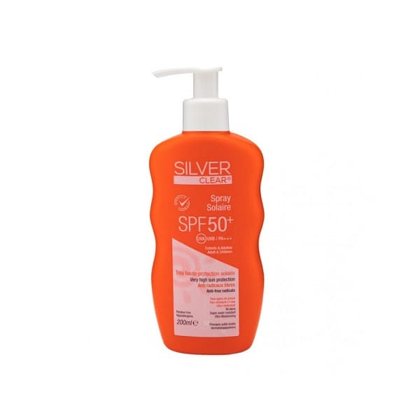 Silver Clear Spray Solaire 200ML