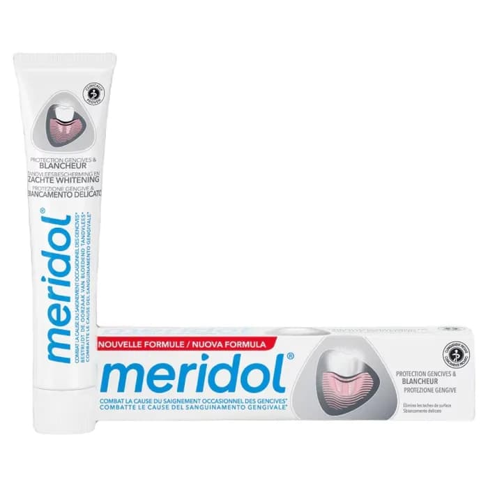 Meridol Dentifrice Blacheur N/f 75ML