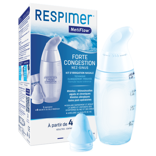 Respimer Netiflow Kit D'irrigation Nasale