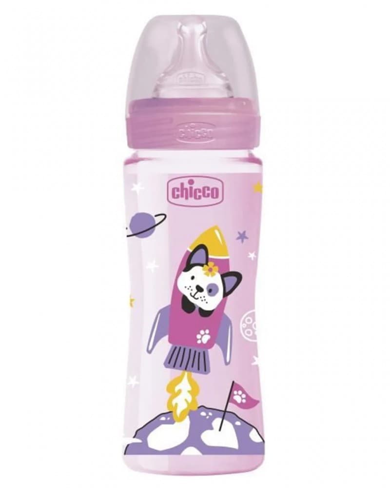 Chicco Biberon en Plastique 330 ML 4 Mois+