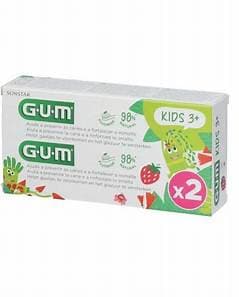 Gum Dentifrice Kids Lot de 2 x50ML