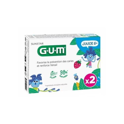 Gum Dentifrice Junior Lot de 2 x50ML