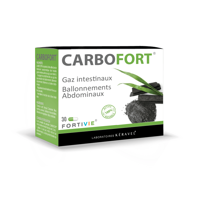Keravel Carbofort Gelules 30