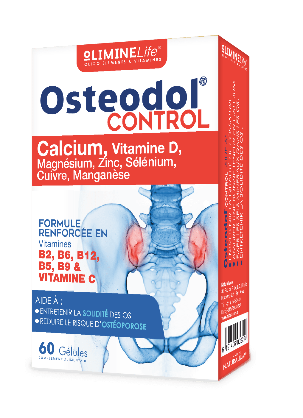 Naturalium Osteodol Control 60 Gélules