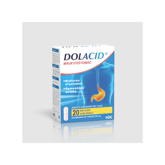 Dolacid Gelules BT 20
