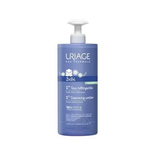 Uriage Bebe Eau Nettoyante Visage Corps et Siege 500ML