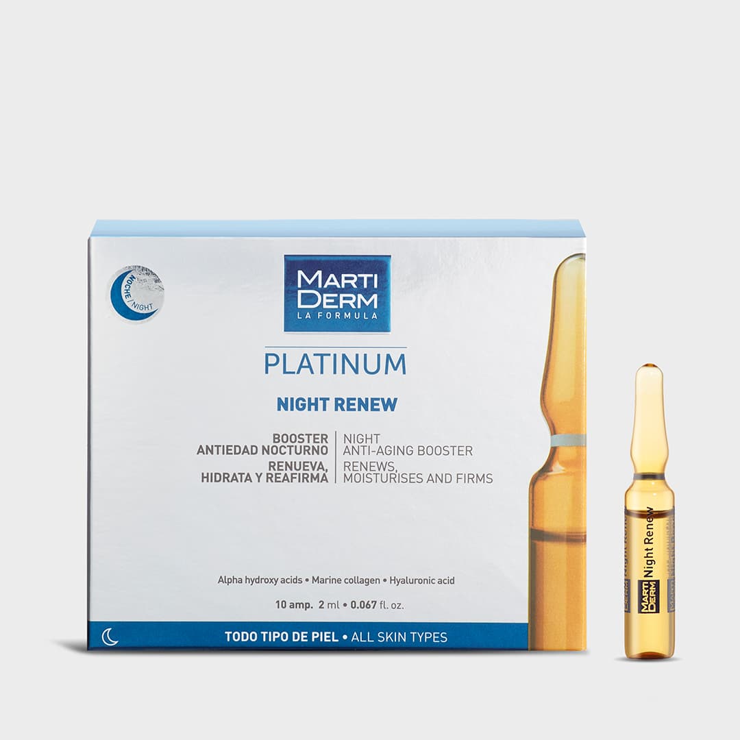 Martiderm Platinum Night Renew 10 Ampoules
