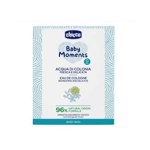 Chicco Eau de Cologne sans Alcool Baby Moments 100 ML 0M+