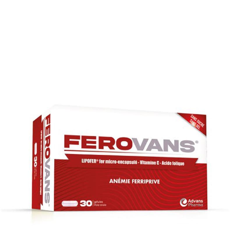 Advans Ferovans 30 Gelules