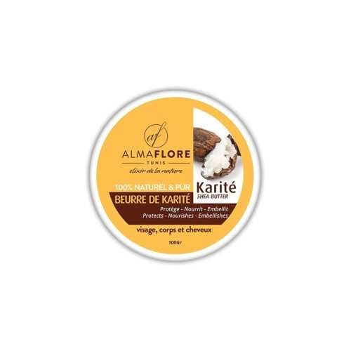 Almaflore Beurre de Karite Pure 100GR