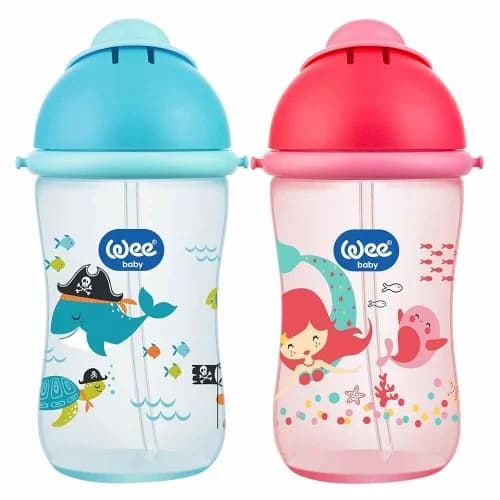 Wee Baby Tasse avec Paille PP 380ML Ref 171