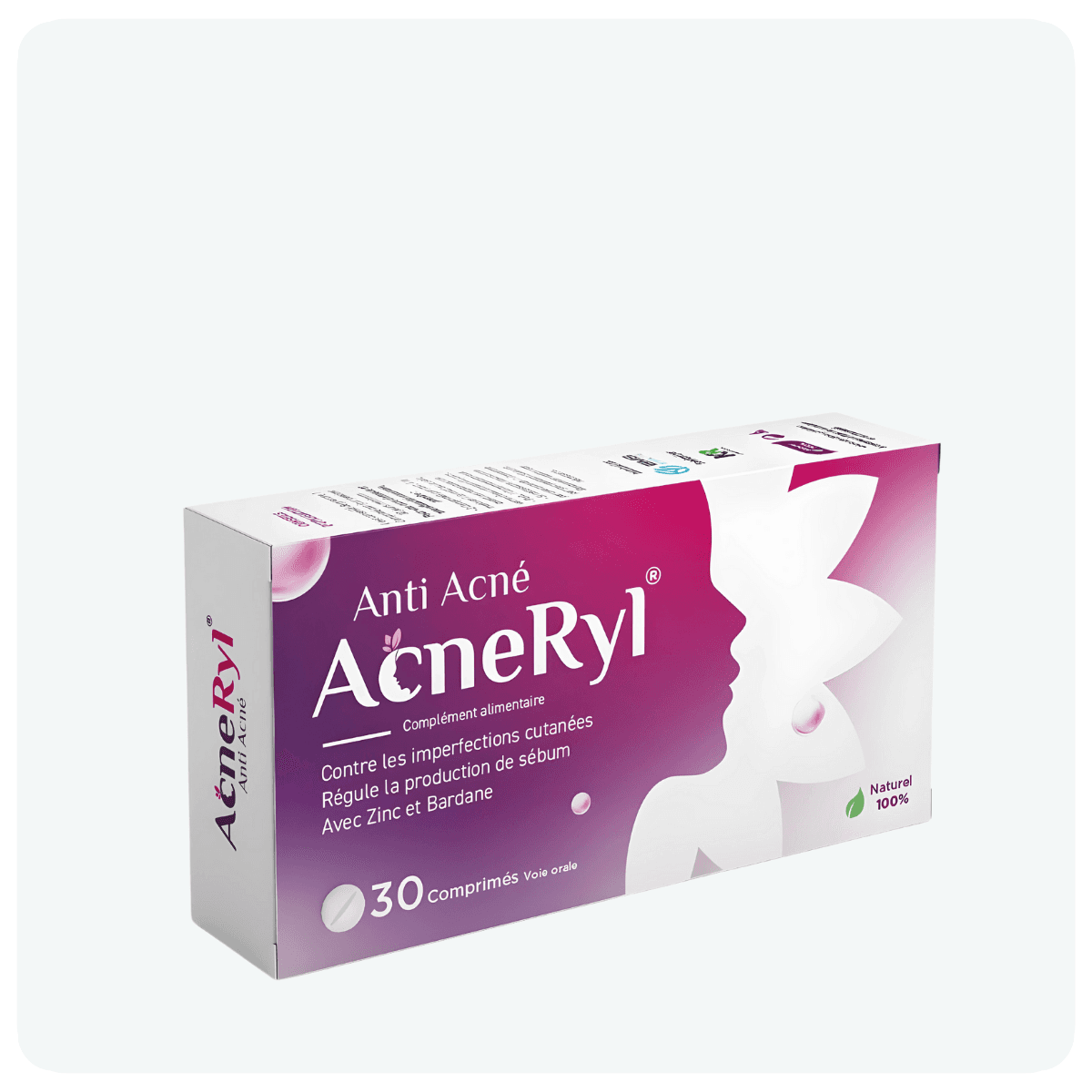 Acneryl Anti Acne 30 Comprimes