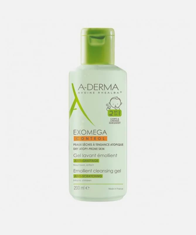 Aderma Exomega Control Gel Lavant 2EN1 200ML