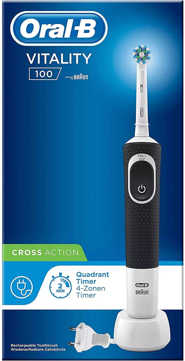 Oral-B Brosse a Dents Electrique Vitality 150 Crossaction D100.424