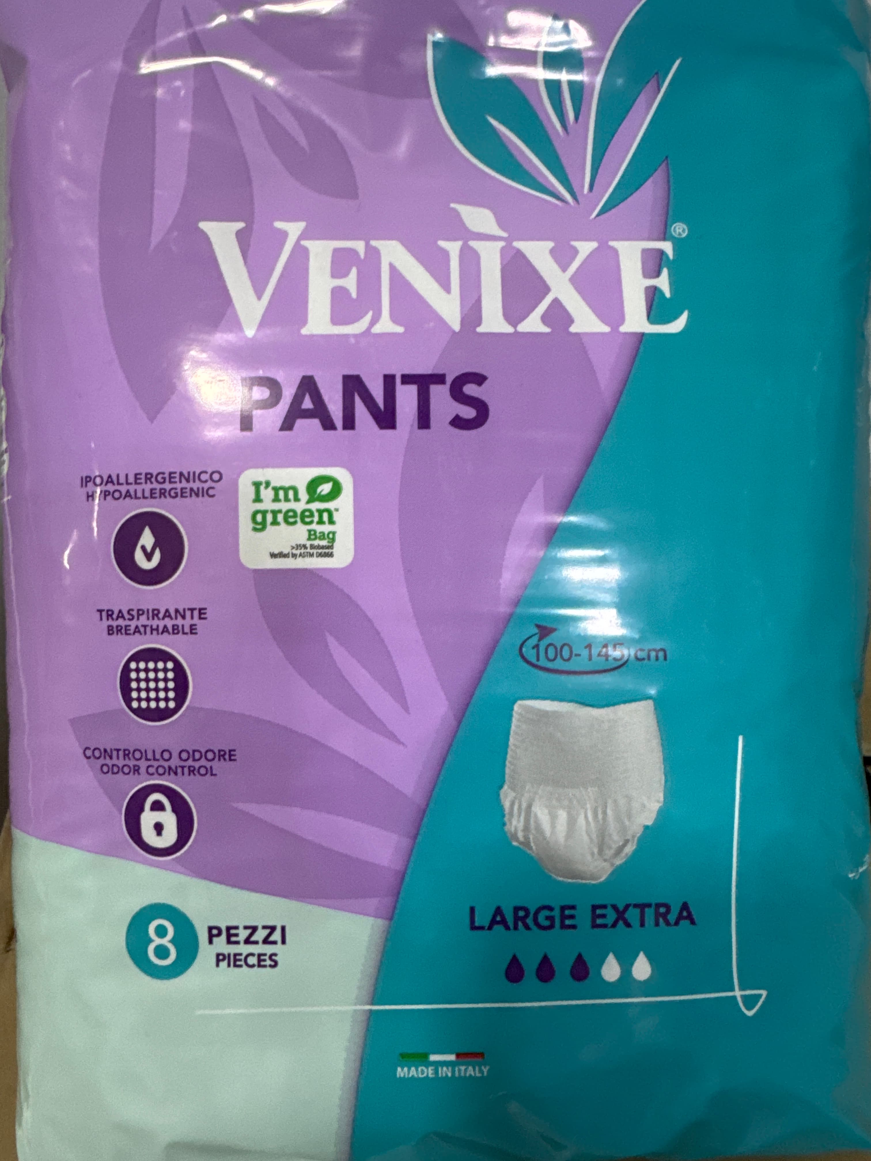 Venixe Pants Large Extra BT 8