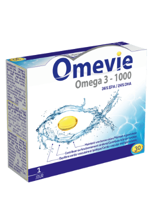 Vital Omevie Omega 3 1000 30 Capsules