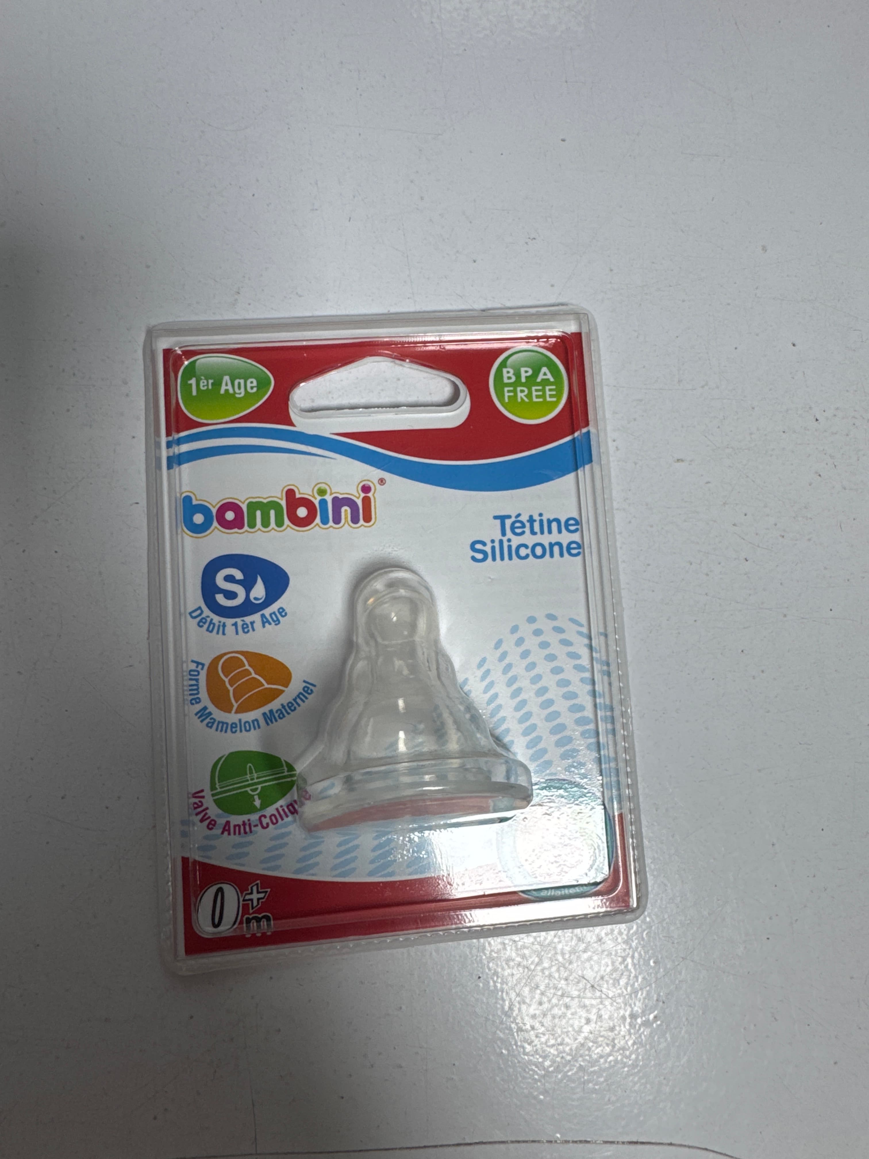 Bambini Tetine 1 Age Silicone 411