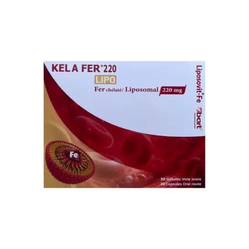 Xen Kela Fer 220 Lipo BT 30 Gelules