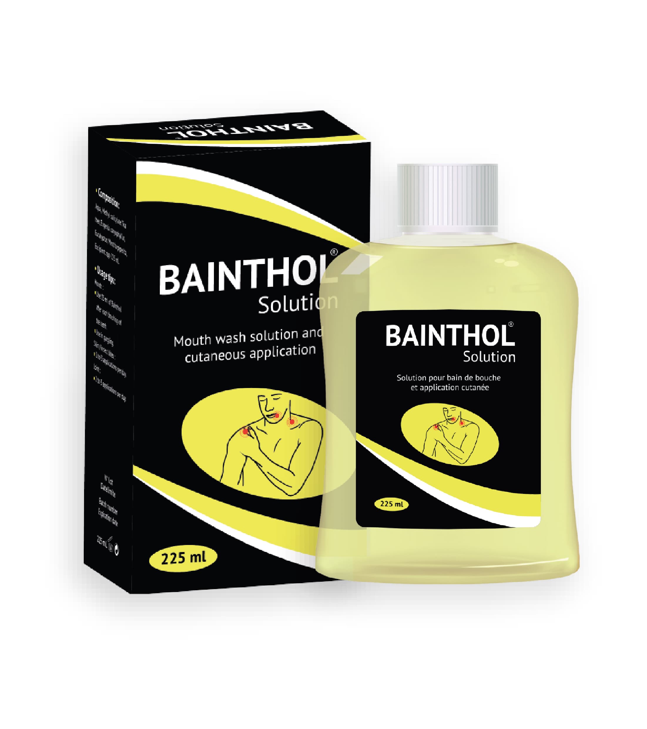 Swimed Bainthol Solution 225ML