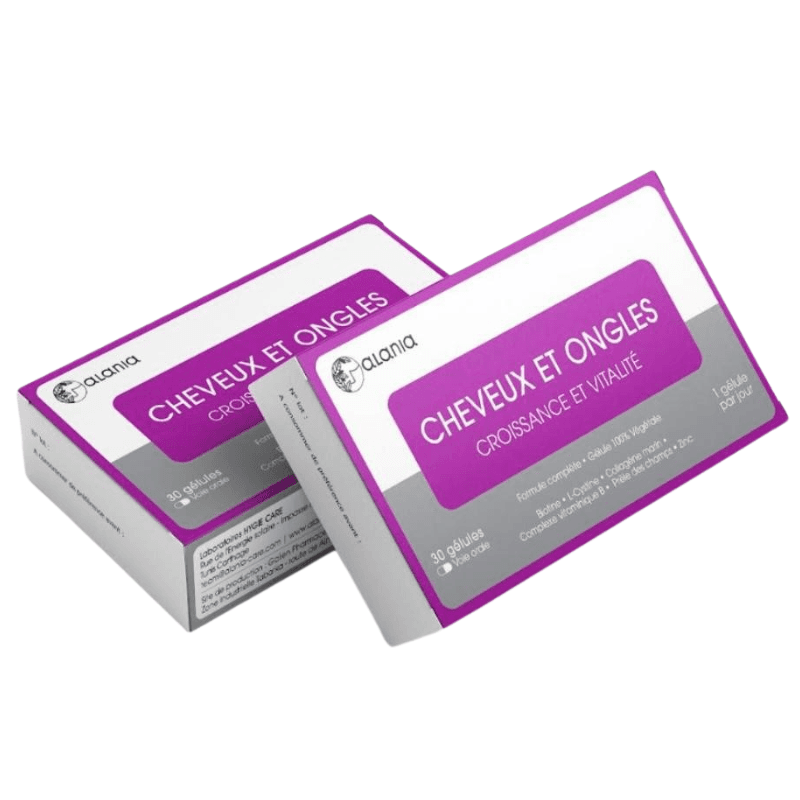 Alania Pack Croissance et Vitalite Cheveux et Ongles 30 Gelules