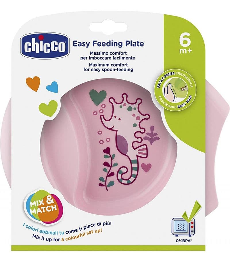 Chicco Bol Easy Feeding 6M+ Rose