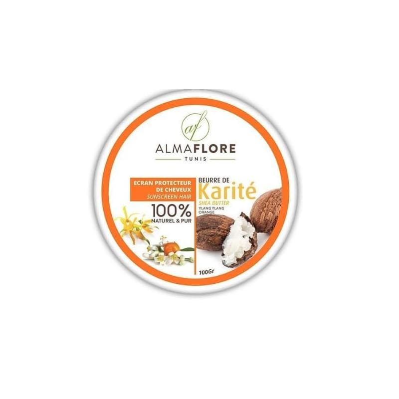 Almaflore Beurre de Karite Ylang Ylang Orange 100G