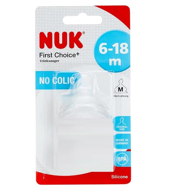 Nuk tetine first choice MOYEN 6-18