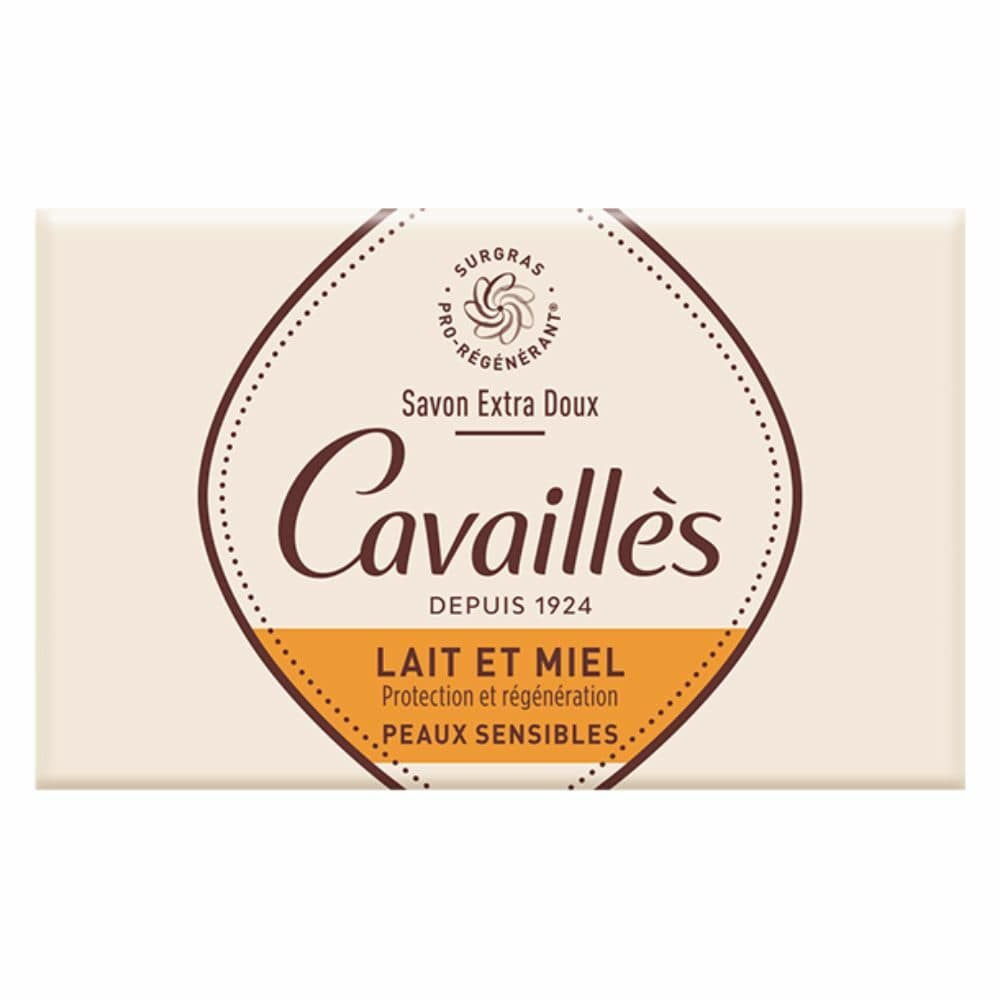 Roge Cavailles Savon Extra Doux Lait et Miel 150G