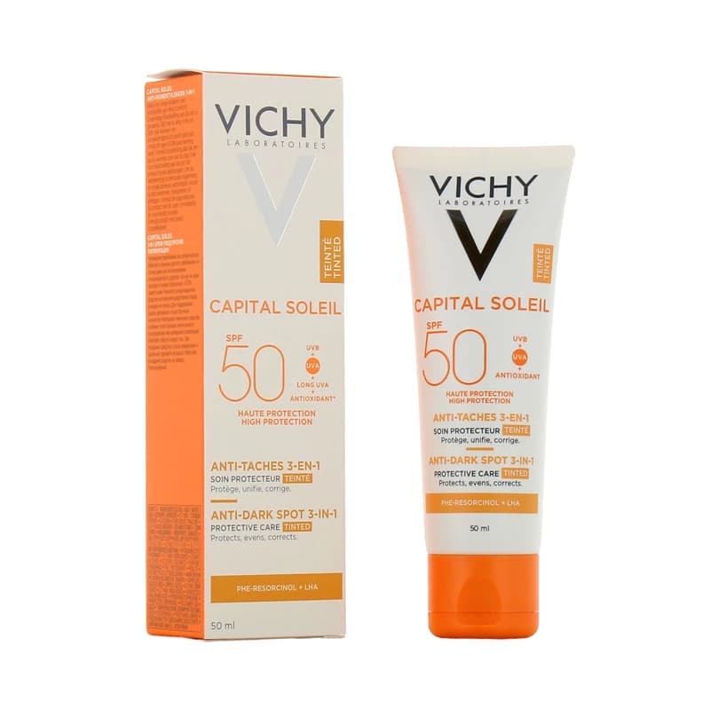 Vichy Capital Soleil Anti Taches 3EN1 Teinte SPF50+